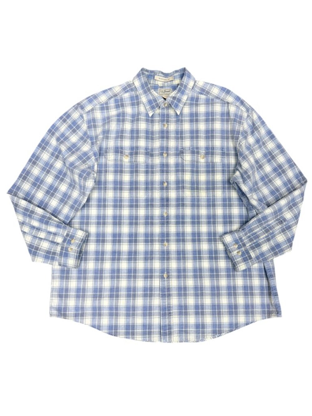 L.L. Bean | Men's | Traditional Fit Long Sleeve Shirt Plaid | Size XLR
